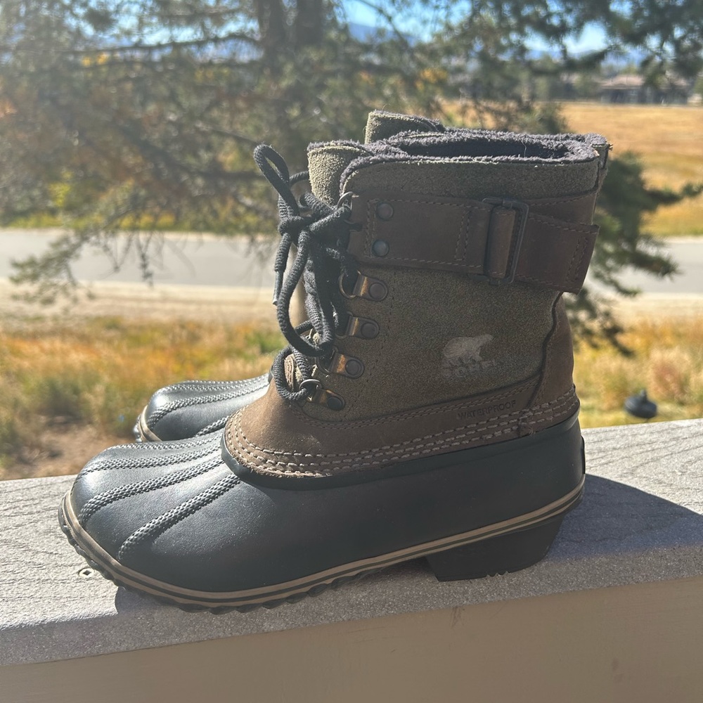 Sorel winter duck booties